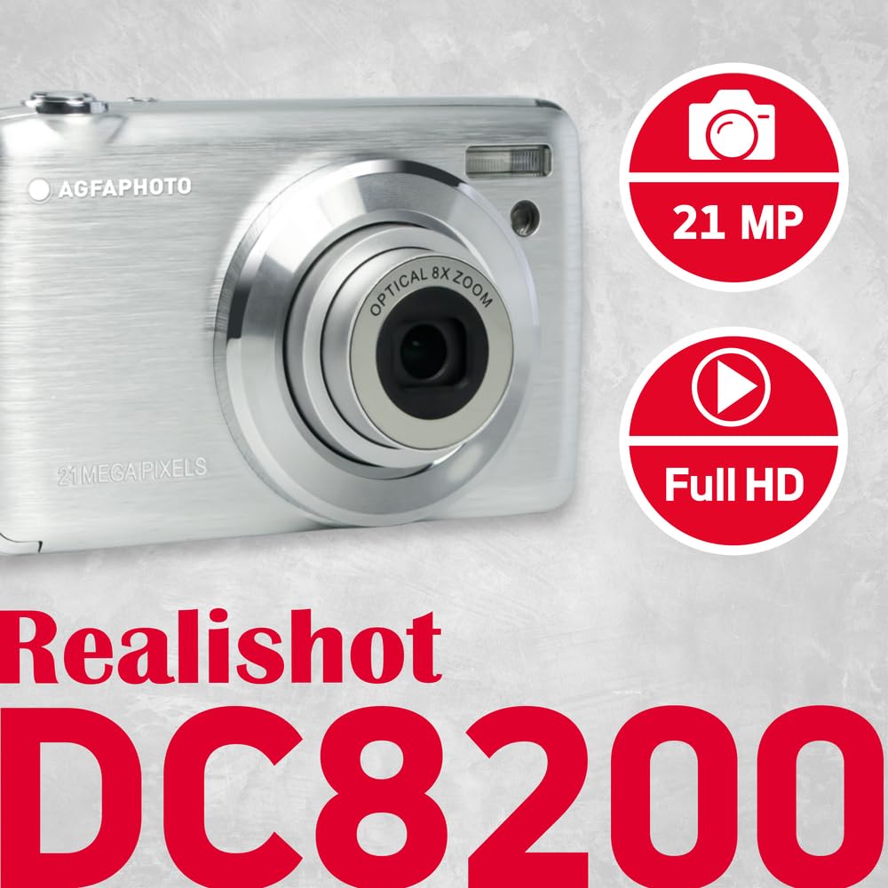 Amazon | Agfa Photo Realishot DC8200 コンパクトデジタルカメラ